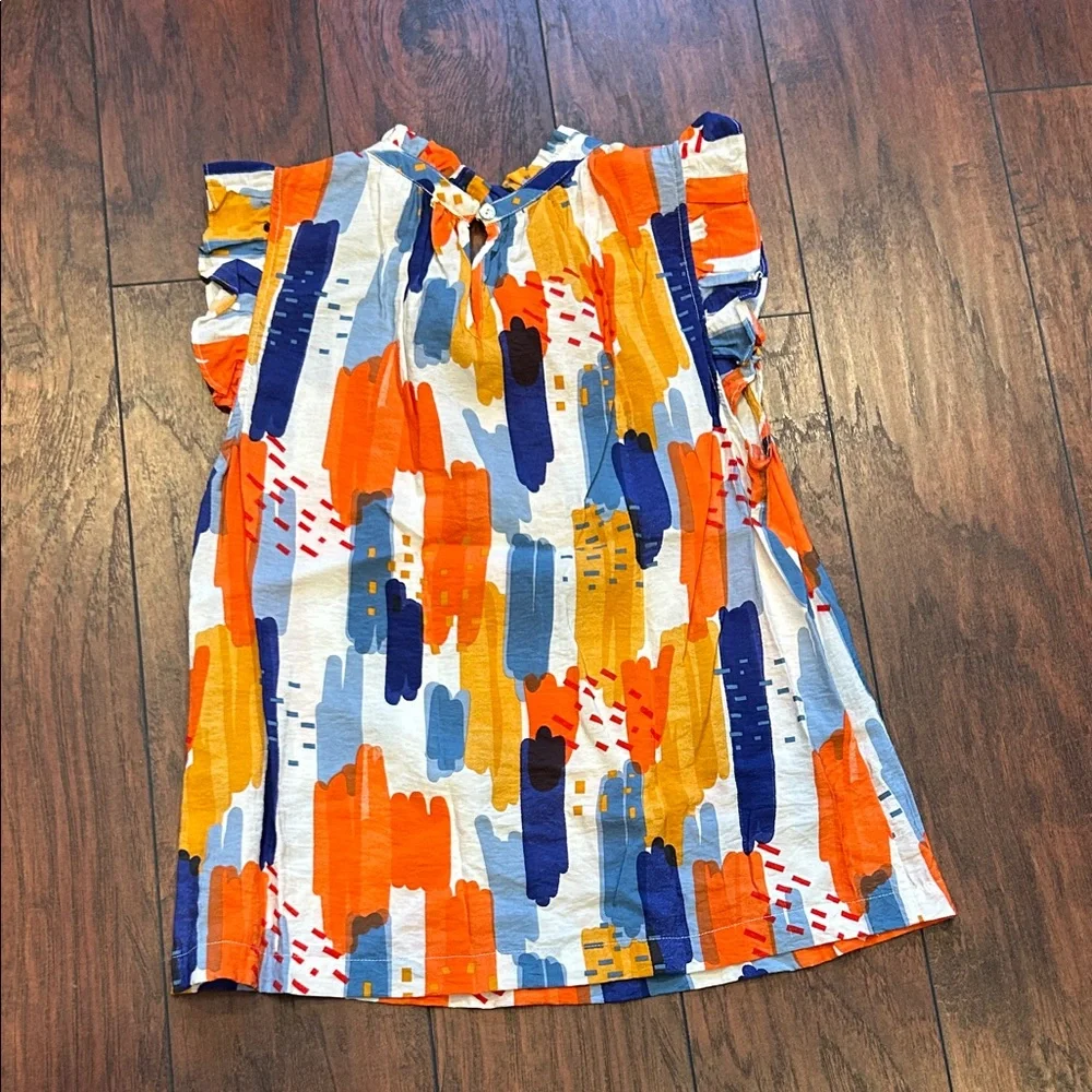 THML Colorful Ruffled Blouse - Picture 4 of 4